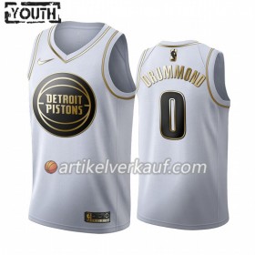 NBA Detroit Pistons Trikot Andre Drummond 0 Nike 2019-2020 Weiß Golden Edition Swingman - Kinder